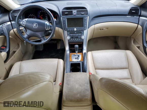 2006 Acura TL with VIN 19UUA66226A046816, listed as a Copart auction lot 44070205 with 180,346 mi miles and Salvage Title. Bid and sale history available at carsss.com. Image 8.