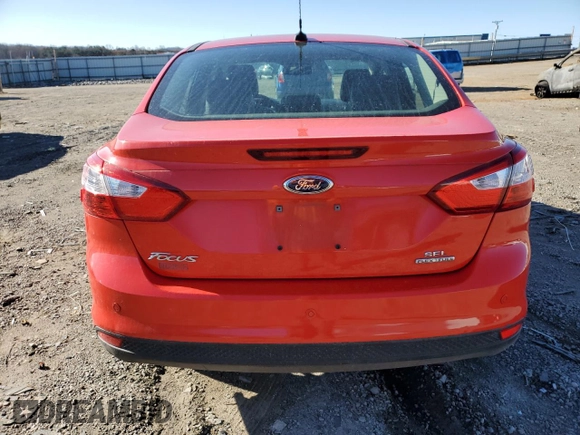 2012 Ford Focus SEL with VIN 1FAHP3H2XCL367292, listed as a Copart auction lot 49845825 with 123,327 mi miles and Salvage Title. Bid and sale history available at carsss.com. Image 6.