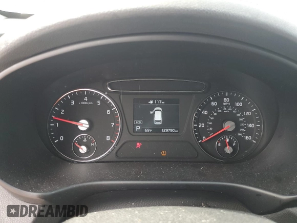 2019 Kia Sorento LX with VIN 5XYPGDA37KG454575, listed as a Copart auction lot 51808155 with 129,790 mi miles and Salvage Title. Bid and sale history available at carsss.com. Image 9.