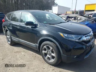 2019 Honda CR-V EX-L with VIN 2HKRW2H85KH636138, listed as a IAAI auction lot 41774049 with 49,586 mi miles. Bid and sale history available at carsss.com. Image 1.