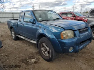 2001 Nissan Frontier 2WD SE Desert Runner with VIN 1N6ED26T01C393938, listed as a Copart auction lot 74246284 with 0 mi miles and Salvage Title. Bid and sale history available at carsss.com. Image 4.