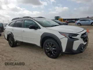 2024 Subaru Outback Onyx with VIN 4S4BTALC2R3248706, listed as a Copart auction lot 64319395 with 20,952 mi miles and Salvage title. Bid and sale history available at DreamBid. Image 4.