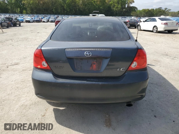 2007 Scion tC Spec with VIN JTKDE177270163263, listed as a Copart auction lot 50369285 with 167,200 mi miles and Salvage Title. Bid and sale history available at carsss.com. Image 6.