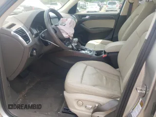 2014 Audi Q5 Premium Plus with VIN WA1LFAFP5EA014039, listed as a Copart auction lot 58669305 with Not provided miles and Salvage title. Bid and sale history available at DreamBid. Image 7.