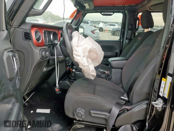 2020 Jeep Wrangler Unlimited Rubicon with VIN 1C4HJXFG9LW101973, listed as a Copart auction lot 60261365 with 61,097 mi miles and Clean title. Bid and sale history available at DreamBid. Image 7.
