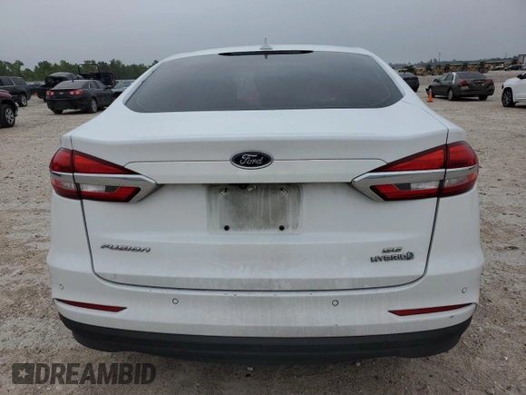 2019 Ford Fusion SE with VIN 3FA6P0LUXKR207945, listed as a Copart auction lot 48043383 with 137,807 mi miles and . Bid and sale history available at DreamBid. Image 6.