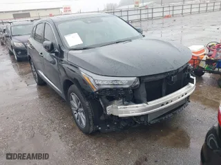 2023 Acura RDX w/Technology Package with VIN 5J8TC1H52PL007388, listed as a IAAI auction lot 41405524 with 12,881 mi miles. Bid and sale history available at carsss.com. Image 1.