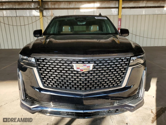 2021 Cadillac Escalade Premium Luxury with VIN 1GYS4CKL6MR263319, listed as a Copart auction lot 80558024 with 40,348 mi miles and Salvage Title. Bid and sale history available at carsss.com. Image 5.