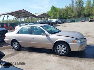 2001 Toyota Camry CE with VIN 4T1BG22K11U114688, listed as a IAAI auction lot 42065715 with 150,181 mi miles. Bid and sale history available at carsss.com. Image 13.
