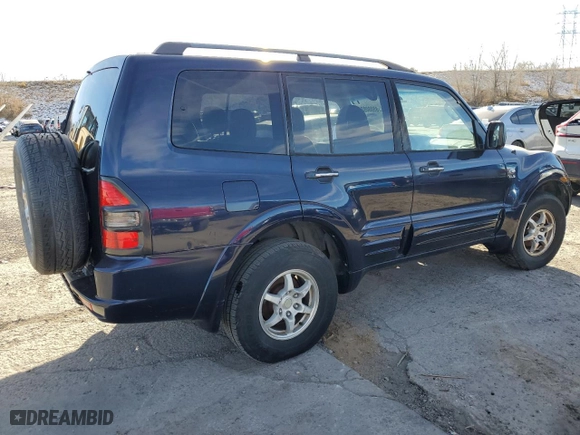 2002 Mitsubishi Montero XLS with VIN JA4MW31R22J061601, listed as a Copart auction lot 85080924 with 199719 miles and Non Repairable. Bid and sale history available at carsss.com. Image 3.