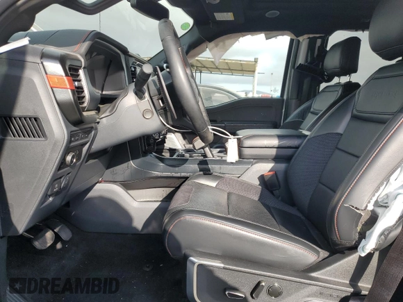 2024 Ford F-150 Raptor with VIN 1FTFW1RG6RFA18561, listed as a Copart auction lot 47472325 with 15,726 mi miles and Salvage Title. Bid and sale history available at DreamBid. Image 7.