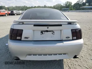 2003 Ford Mustang GT Deluxe with VIN 1FAFP42X03F305514, listed as a Copart auction lot 60518195 with 171,363 mi miles and Salvage title. Bid and sale history available at DreamBid. Image 6.