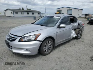 2011 Honda Accord EX-L with VIN 1HGCP3F83BA029580, listed as a Copart auction lot 61879515 with 192,131 mi miles and Salvage title. Bid and sale history available at DreamBid. Image 1.