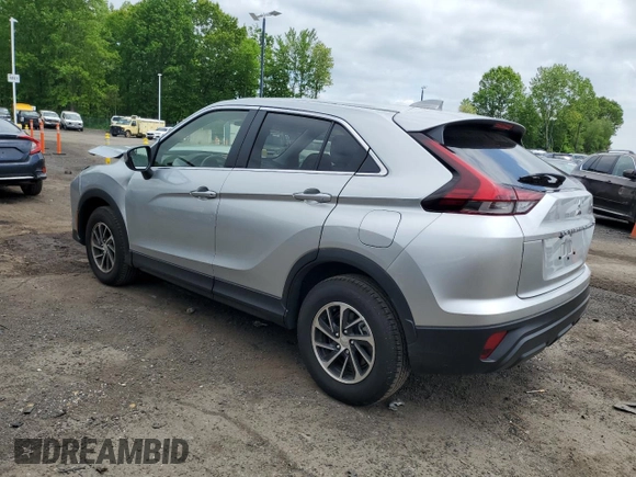 2024 Mitsubishi Eclipse Cross ES with VIN JA4ATUAAXRZ006465, listed as a Copart auction lot 56857195 with 10,065 mi miles and Salvage title. Bid and sale history available at DreamBid. Image 2.