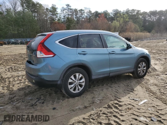2014 Honda CR-V EX-L with VIN 2HKRM4H7XEH686529, listed as a Copart auction lot 51066765 with 92,065 mi miles and Salvage Title. Bid and sale history available at carsss.com. Image 3.