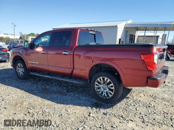 2016 Nissan Titan Platinum Reserve с VIN 1N6BA1F21GN502062, выставлен на аукционе Copart как лот 50461405 с пробегом 95 018 миль миль и Списание • Salvage title. История ставок и продаж доступна на DreamBid. Изображение 2.
