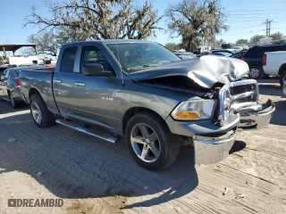 2009 Dodge Ram 1500 SLT with VIN 1D3HB18T09S701535, listed as a Copart auction lot 82657304 with 186,840 mi miles and Salvage Title. Bid and sale history available at carsss.com. Image 4.