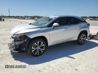 2018 Lexus RX with VIN 2T2ZZMCA1JC111281, listed as a Copart auction lot 49053585 with 14,842 mi miles and Salvage Title. Bid and sale history available at carsss.com. Image 1.