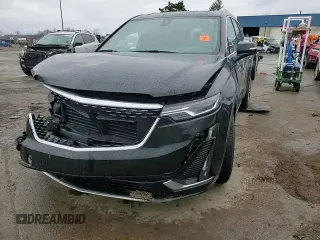 2024 Cadillac XT6 AWD Premium Luxury with VIN 1GYKPDRS8RZ747042, listed as a Copart auction lot 81598994 with 10,194 mi miles and Clean Title. Bid and sale history available at DreamBid. Image 12.