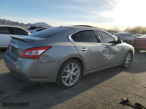 2009 Nissan Maxima 3.5 SV w/Premium Pkg with VIN 1N4AA51E59C808922, listed as a Copart auction lot 88106115 with 179,042 mi miles and Salvage Title. Bid and sale history available at carsss.com. Image 3.