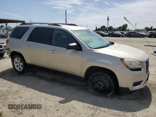 2016 GMC Acadia SLE with VIN 1GKKRNEDXGJ154831, listed as a Copart auction lot 57627725 with 122,915 mi miles and Salvage title. Bid and sale history available at DreamBid. Image 4.