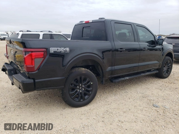 2024 Ford F-150 XLT with VIN 1FTFW3L55RFC15188, listed as a Copart auction lot 87908555 with 0 mi miles and Clean Title. Bid and sale history available at carsss.com. Image 3.