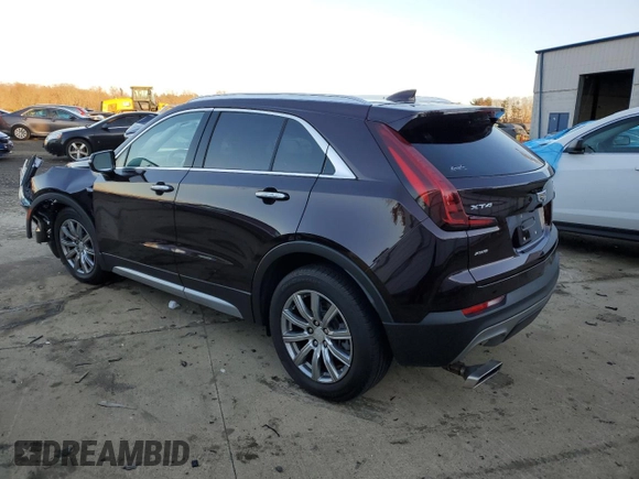 2021 Cadillac XT4 AWD Premium Luxury with VIN 1GYFZDR46MF040495, listed as a Copart auction lot 84465044 with Not Provided miles and Salvage Title. Bid and sale history available at carsss.com. Image 2.
