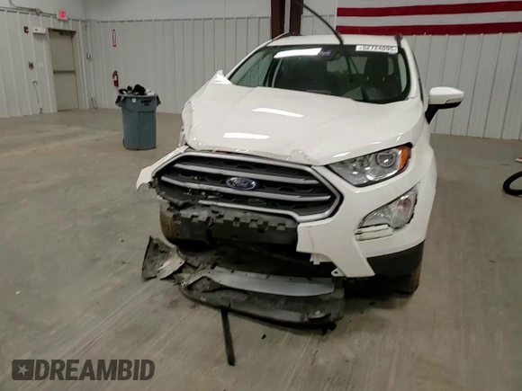 2018 Ford EcoSport SE with VIN MAJ3P1TE8JC233958, listed as a Copart auction lot 52724095 with 97,071 mi miles and Salvage Title. Bid and sale history available at DreamBid. Image 12.