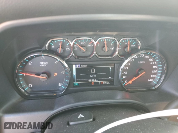 2018 Chevrolet Silverado 1500 LT with VIN 3GCPCREC8JG603045, listed as a Copart auction lot 50166665 with 96,324 mi miles and Salvage Title. Bid and sale history available at DreamBid. Image 9.