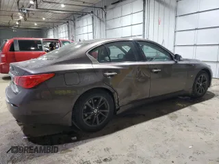 2017 Infiniti Q50 Signature Edition z VIN JN1EV7AP8HM740950, wystawiony jako Copart lot #88623625 z przebiegiem 96 576 mil mil oraz Szkoda całkowita • Salvage title. Historia ofert i sprzedaży dostępna na DreamBid. Obrazek 3.