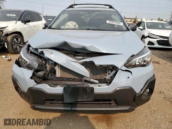 2023 Subaru Crosstrek Special Sports with VIN JF2GTHSC5PH245935, listed as a Copart auction lot 58903585 with 32,786 mi miles and Salvage title. Bid and sale history available at DreamBid. Image 5.