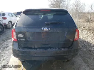 2012 Ford Edge SEL with VIN 2FMDK4JCXCBA93989, listed as a Copart auction lot 46285225 with 145,364 mi miles and Clean Title. Bid and sale history available at carsss.com. Image 6.