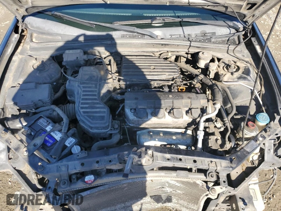 2003 Honda Civic LX with VIN 1HGEM21563L062913, listed as a Copart auction lot 82709824 with 243,989 mi miles and Salvage Title. Bid and sale history available at DreamBid. Image 11.