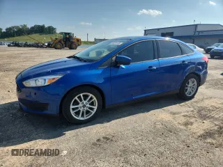 2018 Ford Focus SE with VIN 1FADP3F28JL221214, listed as a Copart auction lot 64575185 with 83,967 mi miles and Non repairable. Bid and sale history available at DreamBid. Image 1.