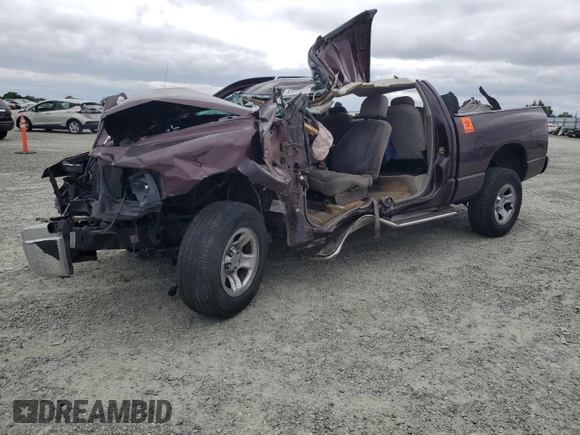 2004 Dodge 1500 SLT with VIN 1D7HA18N34S586408, listed as a Copart auction lot 53653925 with Not Provided miles and Non Repairable. Bid and sale history available at DreamBid. Image 1.