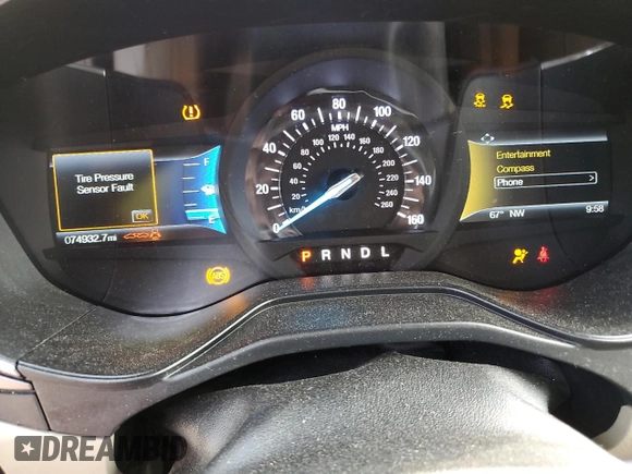 2020 Ford Fusion SE with VIN 3FA6P0HD0LR249194, listed as a Copart auction lot 59510625 with 74,932 mi miles and Salvage title. Bid and sale history available at DreamBid. Image 9.