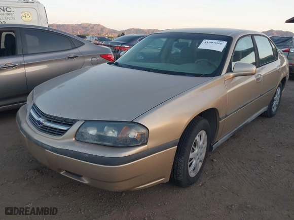 2004 Chevrolet Impala with VIN 2G1WF52E349225600, listed as a IAAI auction lot 41997016 with 202,520 mi miles. Bid and sale history available at carsss.com. Image 2.