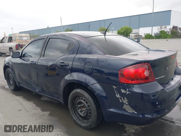 2013 Dodge Avenger SXT with VIN 1C3CDZCB0DN662712, listed as a IAAI auction lot 42070421 with 160,434 mi miles and . Bid and sale history available at carsss.com. Image 6.