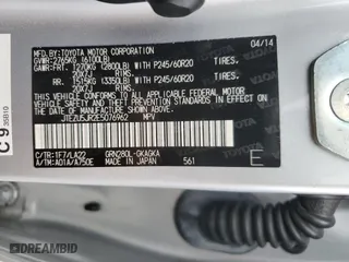 2014 Toyota 4Runner SR5 with VIN JTEZU5JR2E5076962, listed as a Copart auction lot 49210555 with 221,041 mi miles and Salvage Title. Bid and sale history available at carsss.com. Image 15.