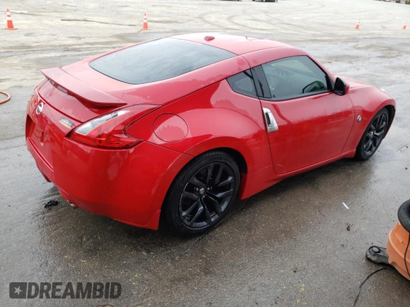 2015 Nissan 370Z with VIN JN1AZ4EH5FM441613, listed as a Copart auction lot 43133974 with 45,456 mi miles. Bid and sale history available at carsss.com. Image 3.