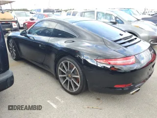 2014 Porsche 911 Carrera with VIN WP0AA2A97ES107648, listed as a Copart auction lot 75061834 with 0 mi miles and Non Repairable. Bid and sale history available at carsss.com. Image 2.