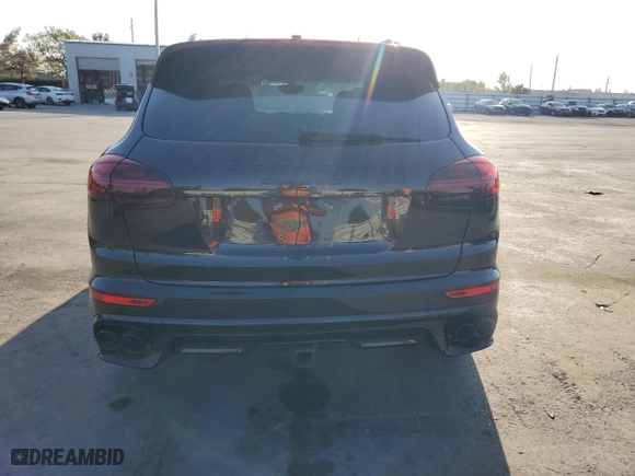 2017 Porsche Cayenne GTS with VIN WP1AD2A25HLA81008, listed as a Copart auction lot 48987185 with 76,800 mi miles and Salvage Title. Bid and sale history available at carsss.com. Image 6.