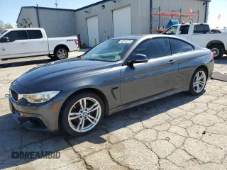 2014 BMW 4 Series 428i xDrive z VIN WBA3N5C59EF716920, wystawiony jako Copart lot #53915275 z przebiegiem 125 300 mil mil oraz Szkoda całkowita • Salvage title. Historia ofert i sprzedaży dostępna na DreamBid. Obrazek 1.
