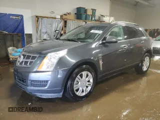 2011 Cadillac SRX Luxury Collection with VIN 3GYFNDEY8BS537965, listed as a Copart auction lot 48671335 with 100,962 mi miles and Salvage Title. Bid and sale history available at carsss.com. Image 1.