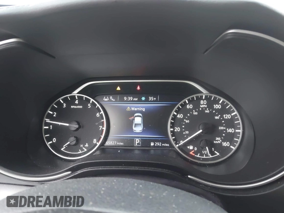 2020 Nissan Maxima S with VIN 1N4AA6BVXLC383435, listed as a IAAI auction lot 41176637 with 65,827 mi miles and . Bid and sale history available at DreamBid. Image 7.
