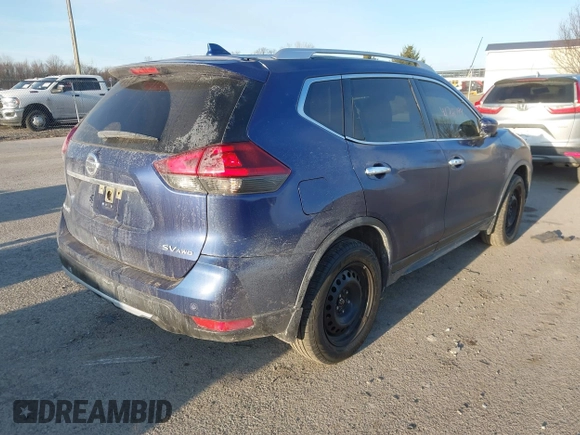 2019 Nissan Rogue SV with VIN JN8AT2MV9KW379176, listed as a IAAI auction lot 41768194 with 125,337 mi miles. Bid and sale history available at carsss.com. Image 4.