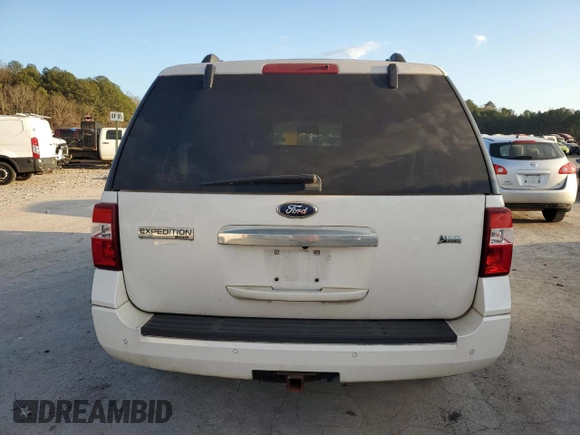 2012 Ford Expedition Limited with VIN 1FMJU1K59CEF46418, listed as a Copart auction lot 44243045 with 170,521 mi miles and Salvage title. Bid and sale history available at DreamBid. Image 6.