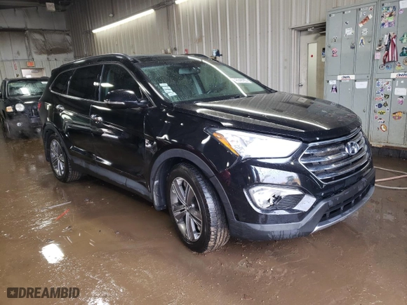 2014 Hyundai Santa Fe Limited with VIN KM8SR4HFXEU064993, listed as a Copart auction lot 46348765 with 139,538 mi miles and Salvage Title. Bid and sale history available at carsss.com. Image 4.