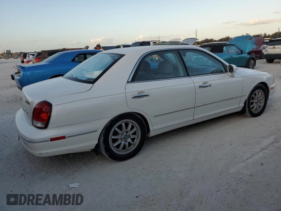 2003 Hyundai XG z VIN KMHFU45E63A237404, wystawiony jako Copart lot #77546824 z przebiegiem Nie podano mil oraz Nie do naprawy. Historia ofert i sprzedaży dostępna na DreamBid. Obrazek 3.