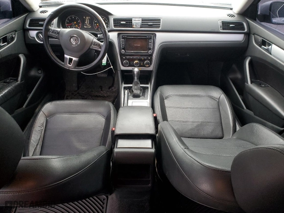 2012 Volkswagen Passat SE with VIN 1VWBP7A33CC040448, listed as a Copart auction lot 46182435 with 118,754 mi miles and Salvage Title. Bid and sale history available at carsss.com. Image 8.